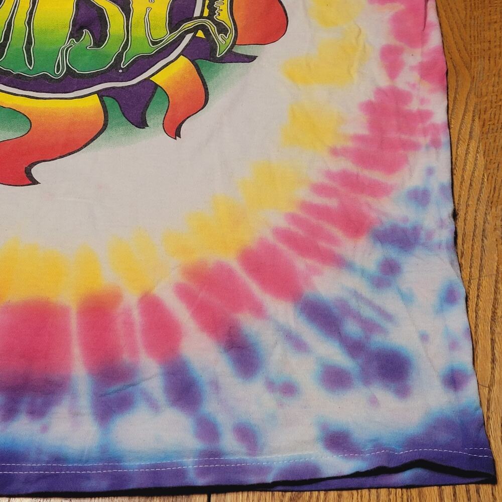 Original Vintage 1998 PHISH Summer Tour Tie-Dye T-SHIRT Tee XL Phish Rare Delta - Picture 7 of 16